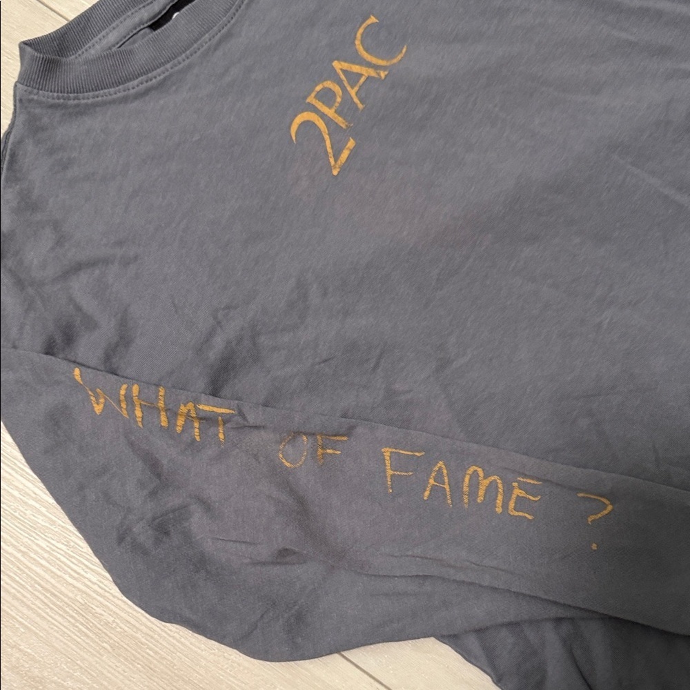2PAC Gray Long Sleeve Shirt - Picture 3 of 8